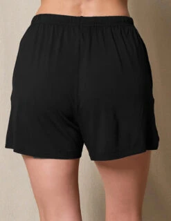 Bamboo Drawstring Sleep Shorts - Black -Tops & Tees Sale 2 1 9010c93d 74ff 44d2 9dc3 b793b272a391