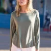 Bamboo Dolman Long Sleeve Tee - Sage 2 Bamboo Dolman Long Sleeve Tee - Sage -Tops & Tees Sale DSC03212 c839f93c 722b 4ab4 8d27 0e8140da9919
