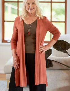 Bamboo Yoga Wrap - Rust -Tops & Tees Sale DSC05680 6cb82cce a580 4aaf ac38 6faade3fcf78