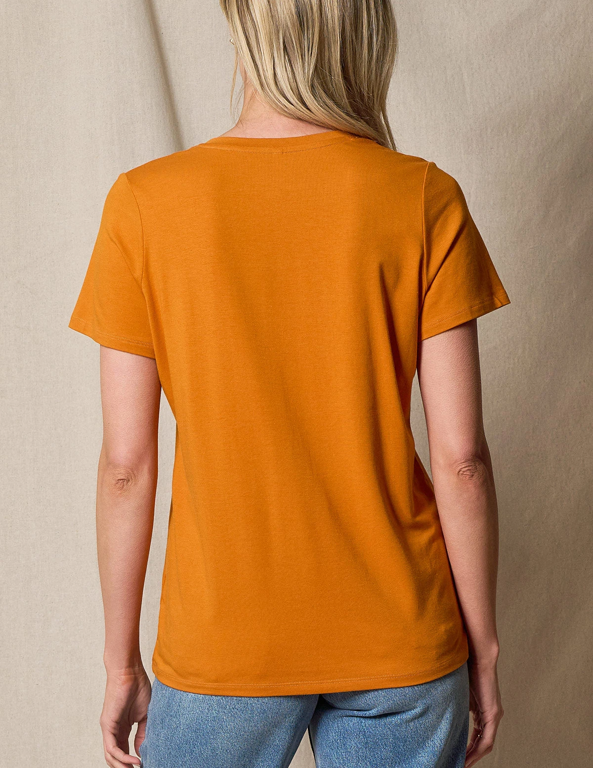 Bamboo / Organic Cotton V-Neck Tee 4 Bamboo / Organic Cotton V-Neck Tee - Image 2