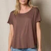 Bamboo Dolman Tee - Chocolate -Tops & Tees Sale SIVANA032120245796
