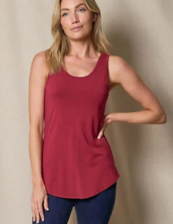 Bamboo / Organic Cotton Hi-Low Tank -Tops & Tees Sale SIVANA032120245915