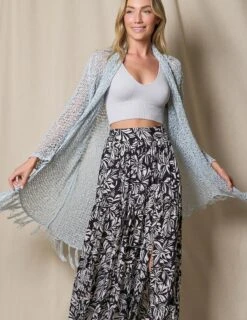 Handwoven Riva Knit Duster