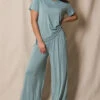 Bamboo Palazzo Lounge Pants - Mineral 1 Bamboo Palazzo Lounge Pants - Mineral -Tops & Tees Sale SIVANA032820246383 1 e6c970c3 a8a7 49be ba1b 3273664ab195