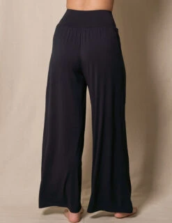 Bamboo Palazzo Lounge Pants - Black -Tops & Tees Sale SIVANA032820246462 93be1090 58e6 4188 86ed 5cc2d46be89f