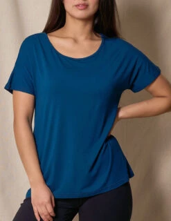 Bamboo Dolman Pajama Tee - Atlantic Blue -Tops & Tees Sale SIVANA032820246537 1 677e9a3c db7d 4e96 8eea 81deb955cb5d