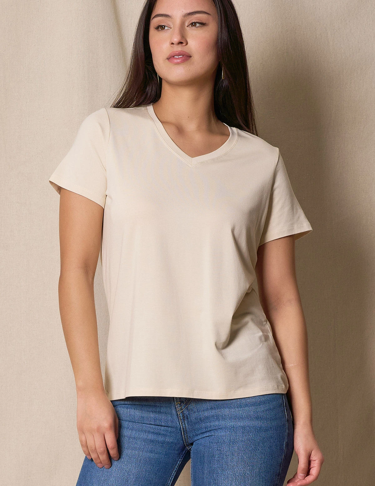 Bamboo / Organic Cotton V-Neck Tee 20 Bamboo / Organic Cotton V-Neck Tee - Image 18