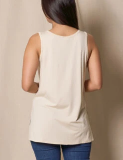 Bamboo / Organic Cotton Boxy Tank -Tops & Tees Sale SIVANA032820246767