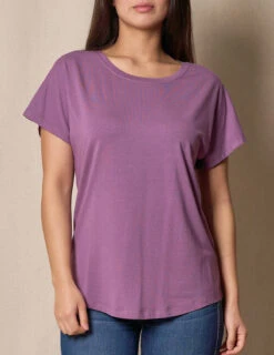 Bamboo / Organic Cotton Dolman Tee - Marmalade Small Only -Tops & Tees Sale SIVANA032820246826 1