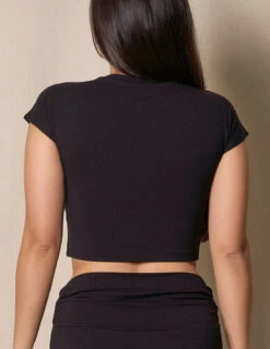 Bamboo / Organic Cotton Crop Top -Tops & Tees Sale SIVANA032820246888