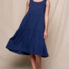Linen / Bamboo Addison Dress - Indigo -Tops & Tees Sale SIVANA0415252367