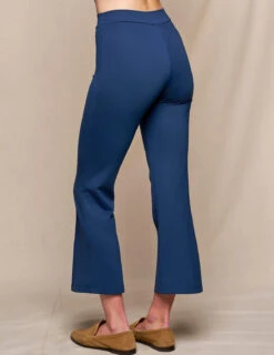 Bamboo Ponte Knit Flare Pants - Navy -Tops & Tees Sale SIVANA0415252572 final