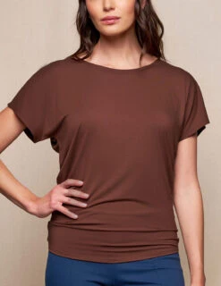 Bamboo Scoop Neck Dolman Tunic - Cocoa -Tops & Tees Sale SIVANA0415252608 final 478c4679 6703 4ea3 be3d 9ab7d321fa92