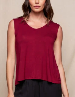 Bamboo Flowy V-Neck Tank 35 Bamboo Flowy V-Neck Tank -Tops & Tees Sale SIVANA0415252883 T