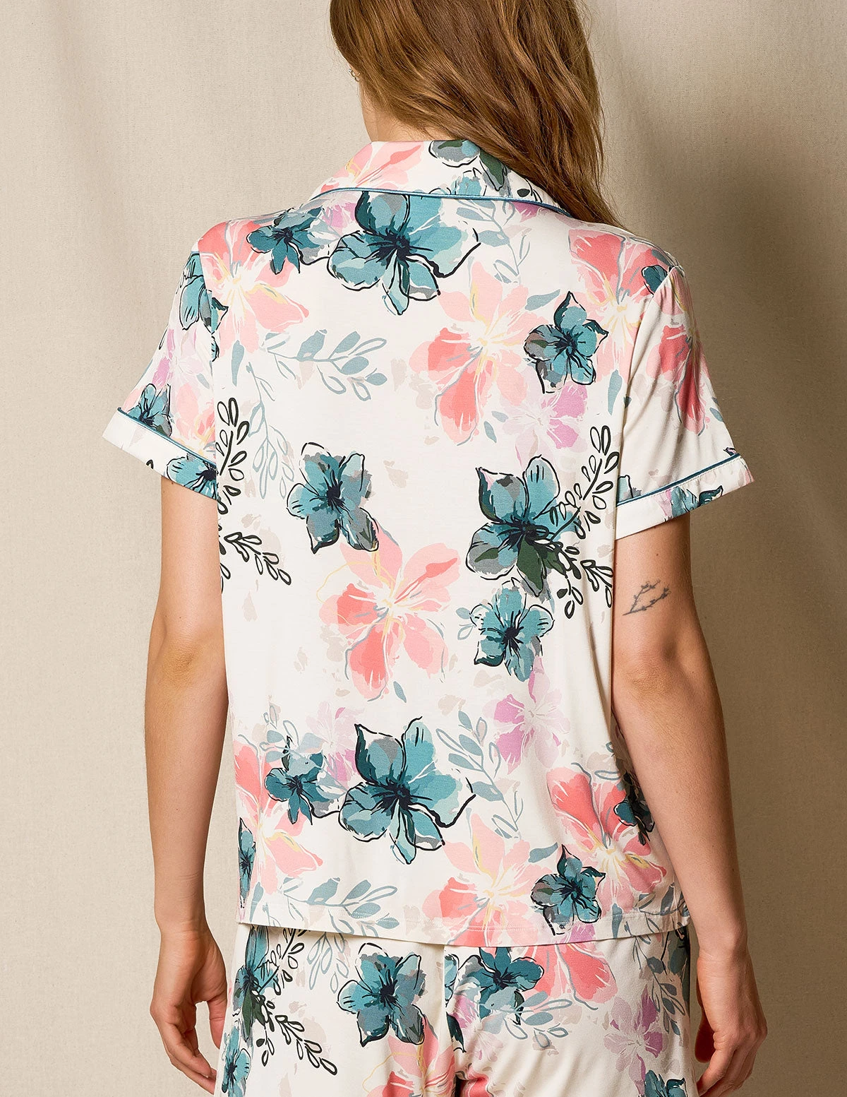 Bamboo Classic Pajama Top - 2XL Only 5 Bamboo Classic Pajama Top - 2XL Only - Image 3