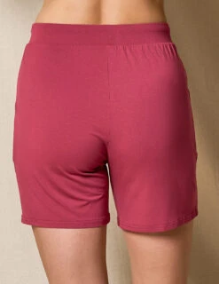Bamboo Sleep Shorts - Burgundy Rose -Tops & Tees Sale SIVANA052320248349