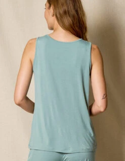 Bamboo Sleep Tank - Mineral -Tops & Tees Sale SIVANA052320248402 T