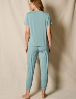 Bamboo Sleep Joggers - Mineral -Tops & Tees Sale SIVANA052320248430