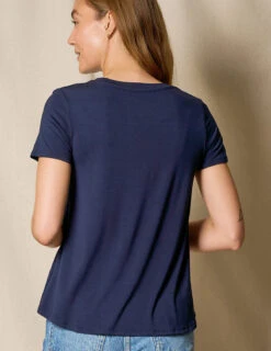 Bamboo V-Neck Tee -Tops & Tees Sale SIVANA052320248882