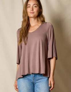 Bamboo Flare Top -Tops & Tees Sale SIVANA052320248955