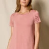 Bamboo Relaxed Tee - Rosewater -Tops & Tees Sale SIVANA052320249017 5da32aa9 fda2 46b7 a392 ba9df7c98d8d 1