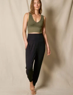 Foldover Waist Bamboo Joggers -Tops & Tees Sale SIVANA052320249070