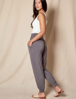 Foldover Waist Bamboo Joggers -Tops & Tees Sale SIVANA070320249154