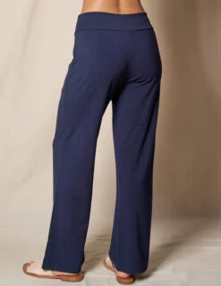 Bamboo / Organic Cotton Classic Straight Leg Pants - Navy -Tops & Tees Sale SIVANA070320249225 a8a834ce 13d5 4f76 bbe7 401230da9e7b