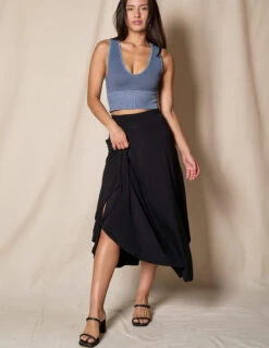 Bamboo Flat Waist Skirt - Black 14 Bamboo Flat Waist Skirt - Black -Tops & Tees Sale SIVANA070320249432 f3bc5f28 4ccf 4b79 8692 b1b96fe29acf