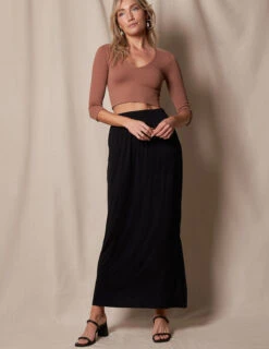 Bamboo Straight Maxi Skirt 16 Bamboo Straight Maxi Skirt -Tops & Tees Sale SIVANA08 24 2023 4320