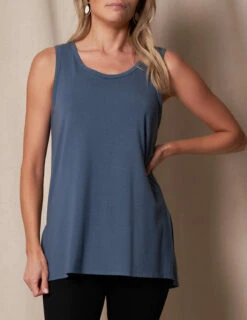 Bamboo / Organic Cotton Boxy Tank -Tops & Tees Sale SIVANA08 24 2023 4584 1