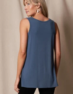 Bamboo / Organic Cotton Boxy Tank -Tops & Tees Sale SIVANA08 24 2023 4590 1