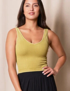 Control Fit Vintage Crop Tank -Tops & Tees Sale SIVANA09 076397