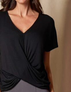 Bamboo Twist Front Top -Tops & Tees Sale SIVANA101120249023 final 100e10d1 6ba1 4a43 b353 4af915ca8643
