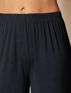 Bamboo Capri Pajama Pants - Black 10 Bamboo Capri Pajama Pants - Black -Tops & Tees Sale SIVANA101120249123 final D