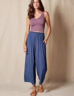 Bamboo Flowy Crop Pants -Tops & Tees Sale SIVANA101120249500 final
