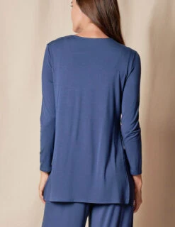 Bamboo Yoga Wrap - Shorter Length - Navy -Tops & Tees Sale SIVANA101120249549 final W