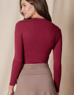 Bamboo Wrap Top -Tops & Tees Sale SIVANA101120249626 final 4198e8be 4eb1 42f7 8b15 6a81f84fff1a