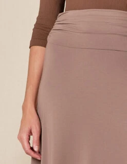 Bamboo Shirred Waist Skirt - Mocha -Tops & Tees Sale SIVANA101120249667 final c5bb66d1 6c9c 4067 8d0f 73b475b51c01