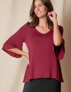 Bamboo Flare Top -Tops & Tees Sale SIVANA101120249842 final ac49f114 4086 4f4f b563 af73e63b1f7d