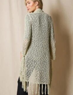Handwoven Riva Knit Duster -Tops & Tees Sale SIVANA1031 0572 final T