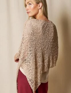 Handwoven Riva Knit Poncho -Tops & Tees Sale SIVANA1031 1046 final T