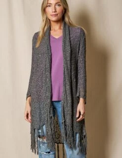 Handwoven Riva Knit Duster -Tops & Tees Sale SIVANA1031 1219 final T