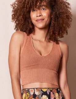 Control Fit Vintage Deep V Crop -Tops & Tees Sale SIVANA11012023 6036 2 0260b609 829c 43d6 a1a3 3dd8ac319c59