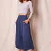 Bamboo Flowy Crop Pants -Tops & Tees Sale SIVANA11012023 6098 2