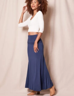 Bamboo Classic Maxi Skirt 24 Bamboo Classic Maxi Skirt -Tops & Tees Sale SIVANA11012023 6313
