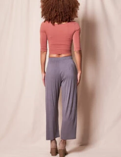 Bamboo Flowy Crop Pants -Tops & Tees Sale SIVANA11012023 6391