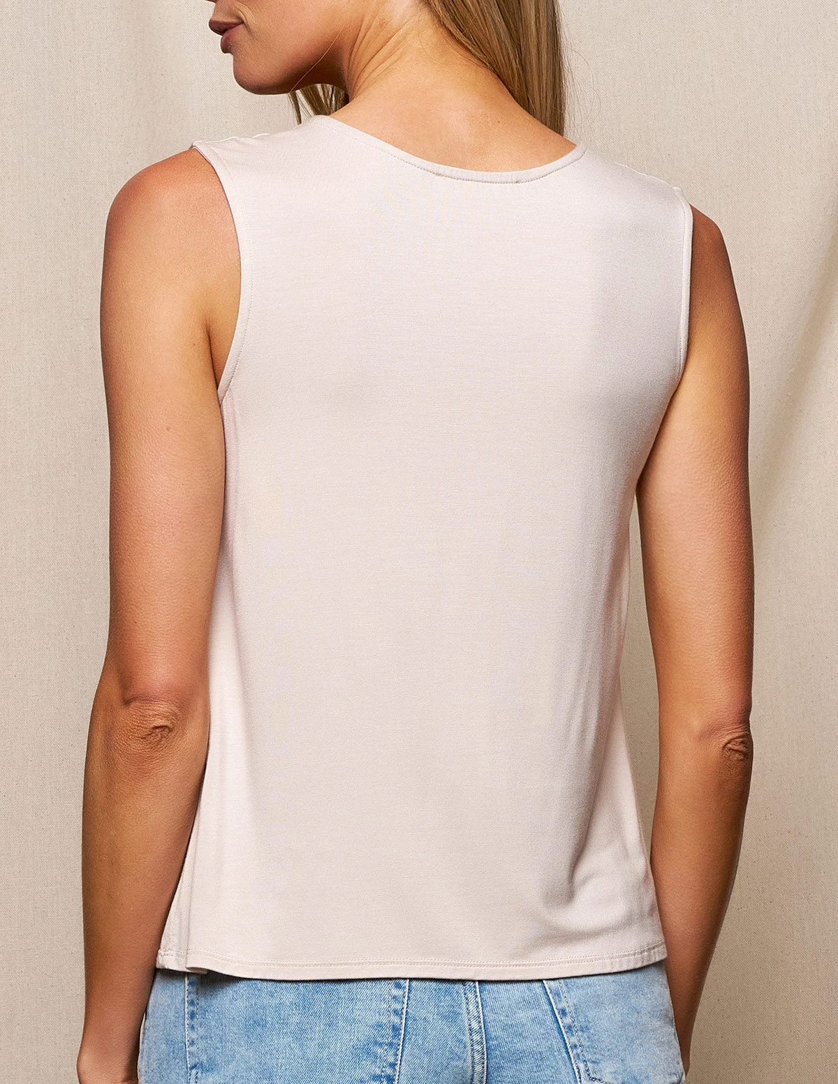 Bamboo Flowy V-Neck Tank 4 Bamboo Flowy V-Neck Tank - Image 2