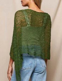 Handwoven Riva Knit Poncho -Tops & Tees Sale SIVANA3725