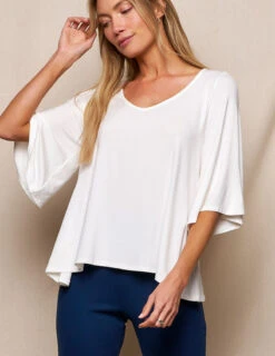 Bamboo Flare Top